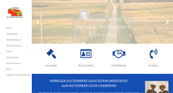 Desktop Screenshot of nebraskaauctioneers.com